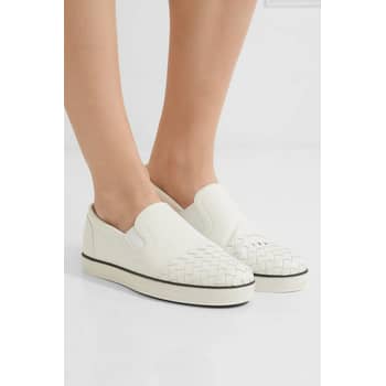 Markus Lupfer Plaid Canvas Slip On Sneakers, $320, NET-A-PORTER.COM