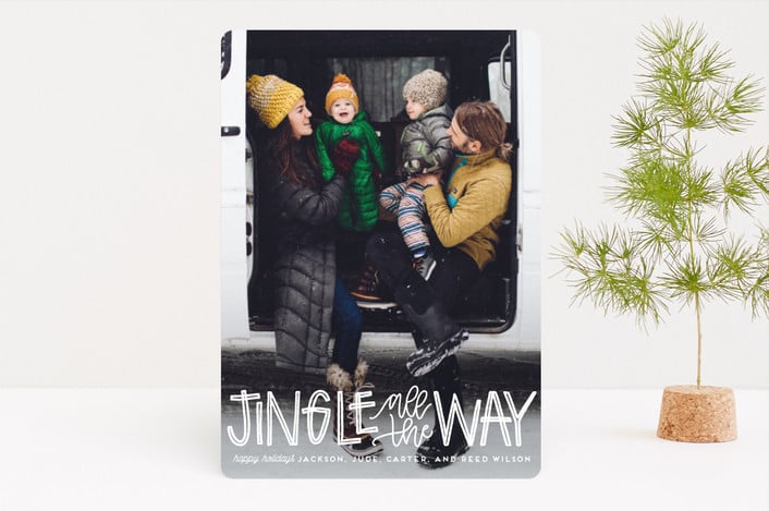 Jingle Card from Minted ($1-$3 per card)