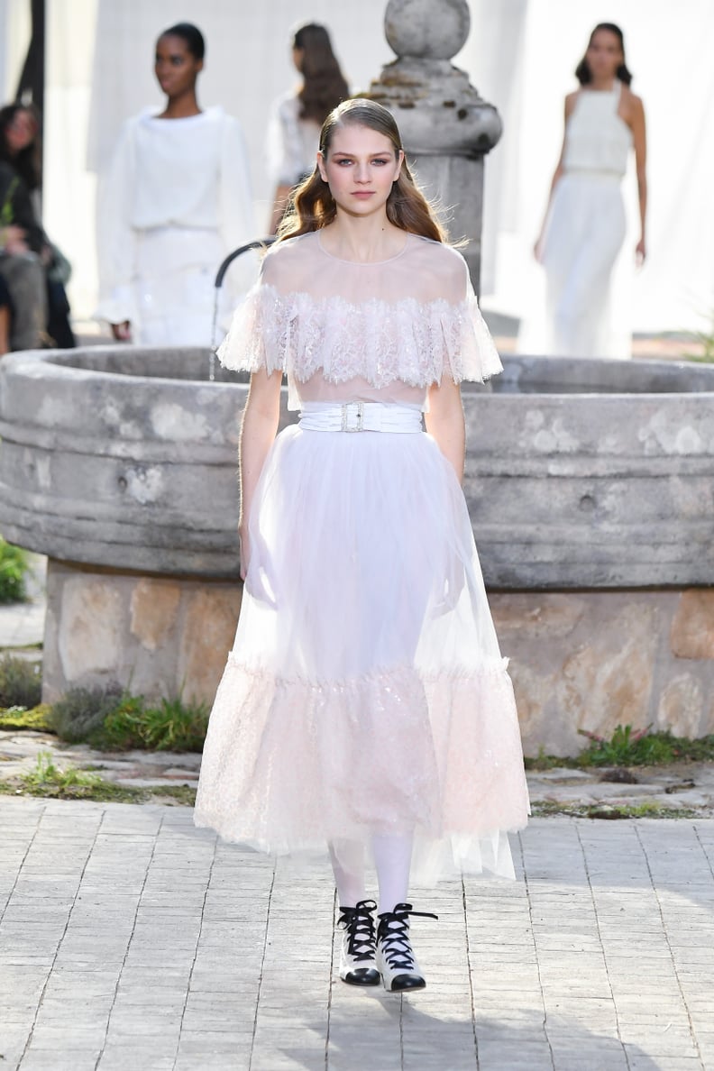 Bridal Looks on the Chanel Couture Spring 2020 Runway | POPSUGAR Fashion