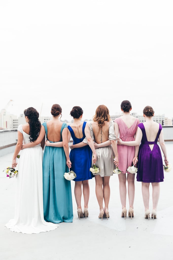 Matching Bridesmaids Dresses