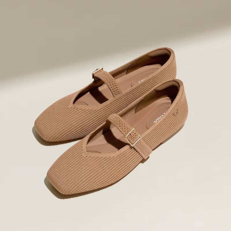 A Demure Pair of Mary Jane Flats