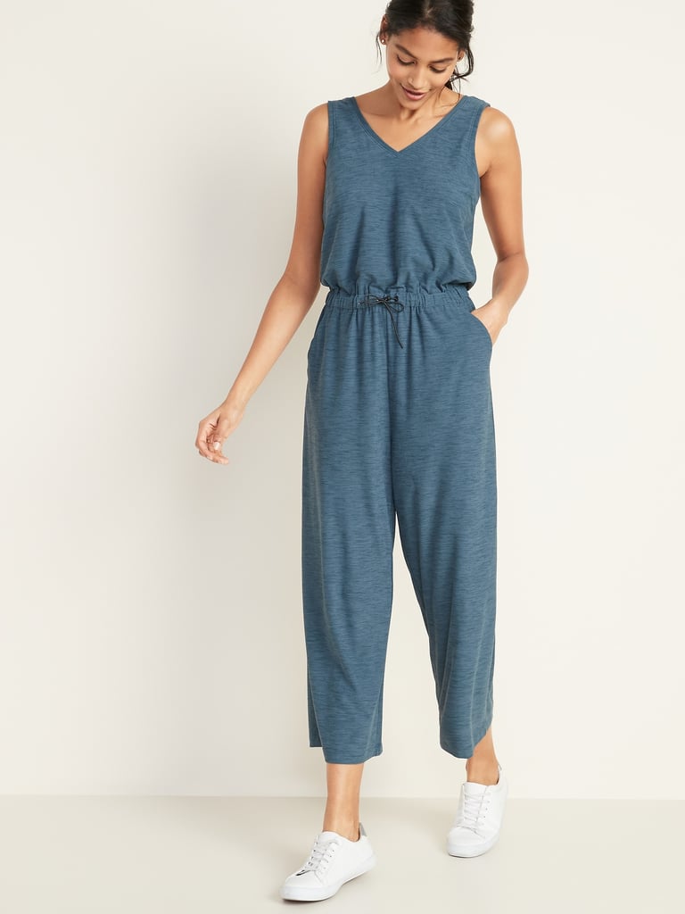 Old Navy Breathe ON V-Neck Wide-Leg Jumpsuit