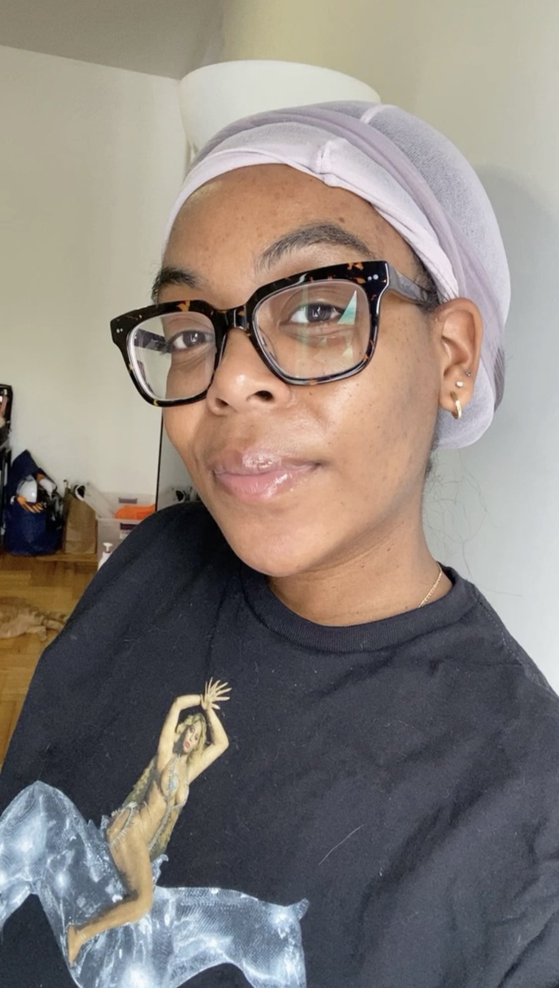 I Tried a Pantyhose HairWrapping Hack and It Worked Photos POPSUGAR Beauty