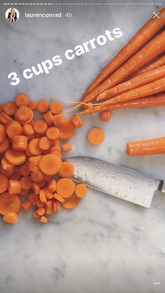 Lauren Conrad Chicken Pot Pie Recipe on Instagram