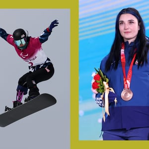 Para-Snowboarder Brenna Huckaby Is Bringing Mindfulness to Milano Cortina