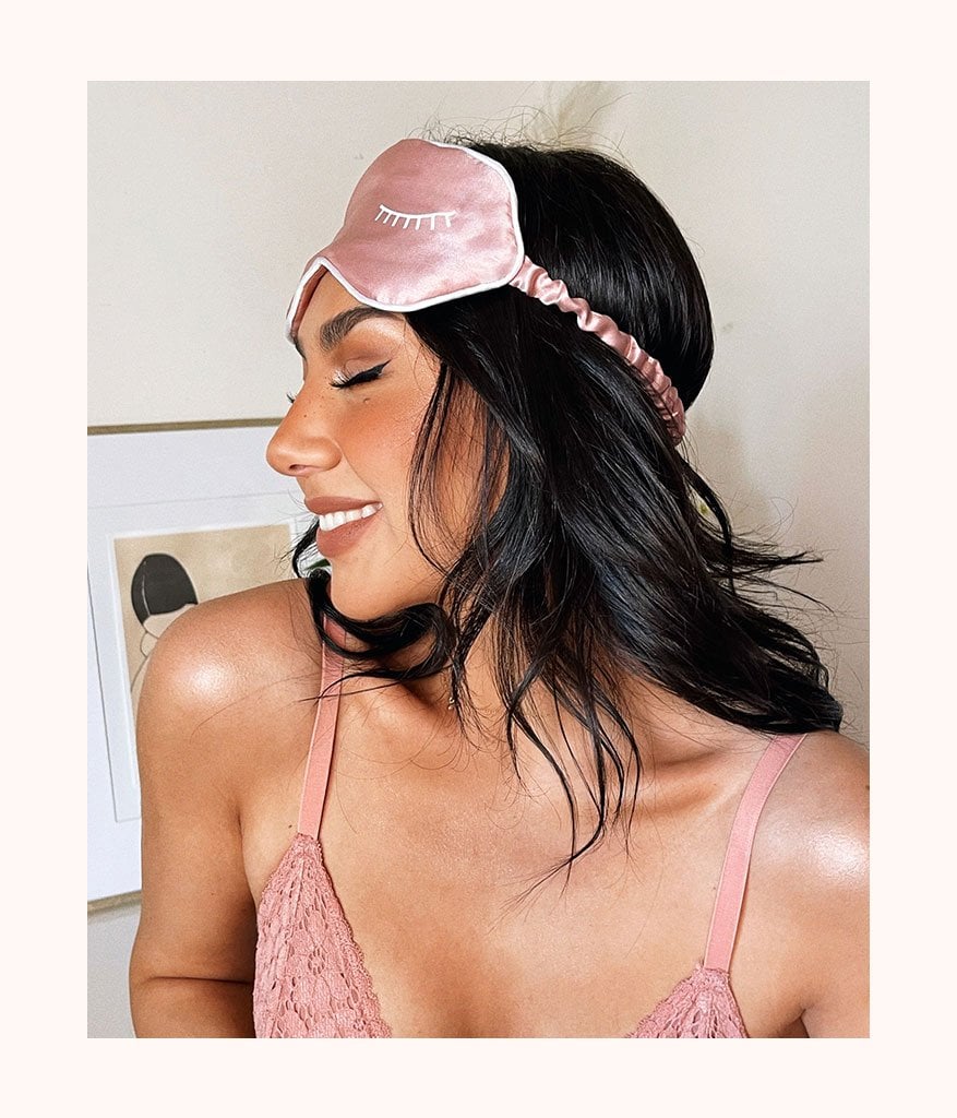 Lively The Hit Snooze Sleep Mask (Dusty Pink)