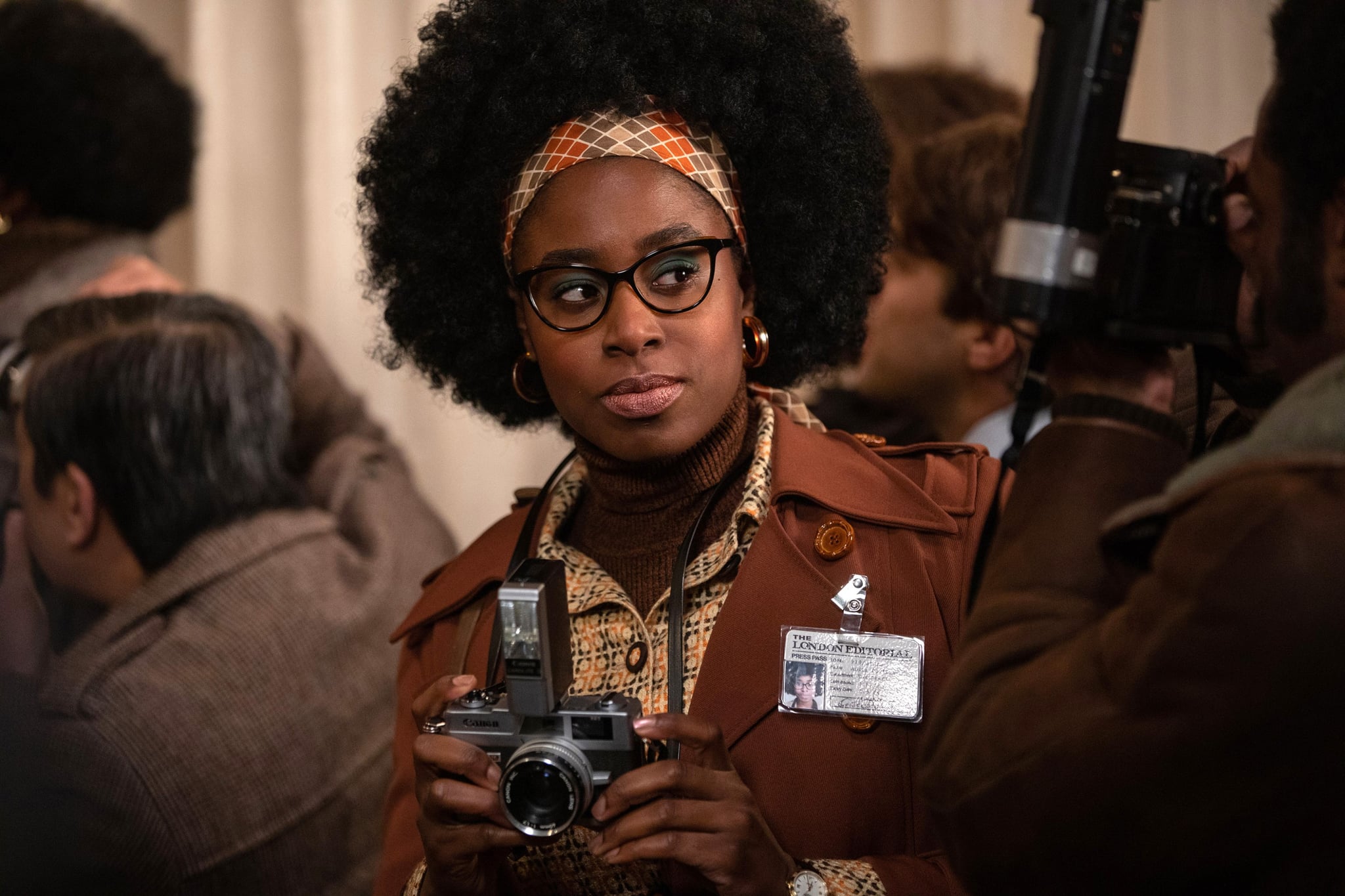 CRUELLA, Kirby Howell-Baptiste, 2021.  ph: Laurie Sparham / Disney+ / Courtesy Everett Collection