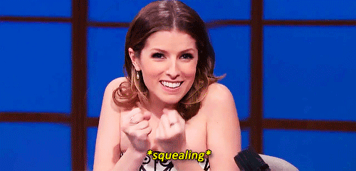 We'll give you a moment to squeal over her. | Anna Kendrick GIFs and Funny  Tweets | POPSUGAR Celebrity Photo 21