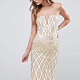 coast ariel sequin maxi dress
