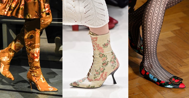 Fall 2019 Shoe Trend: Winter Florals