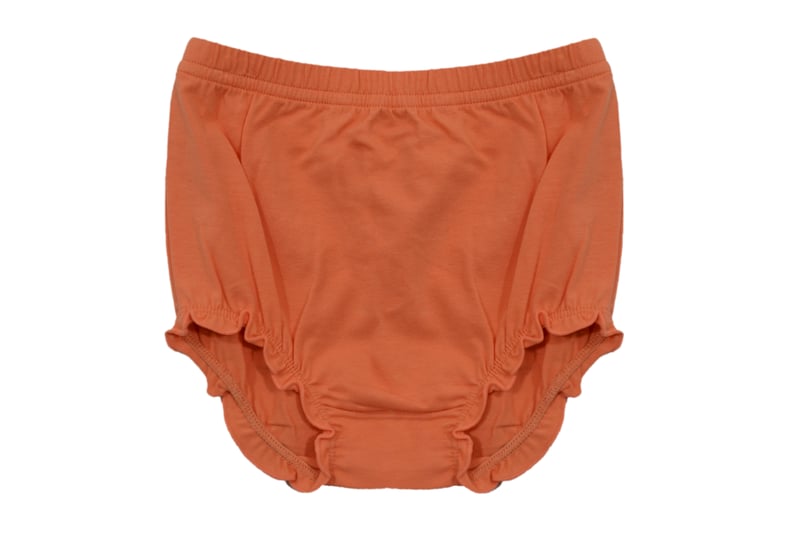Orange Bloomer Shorts