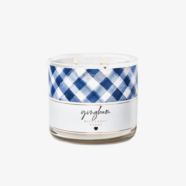 Bath & Body Works Gingham 3-Wick Candle