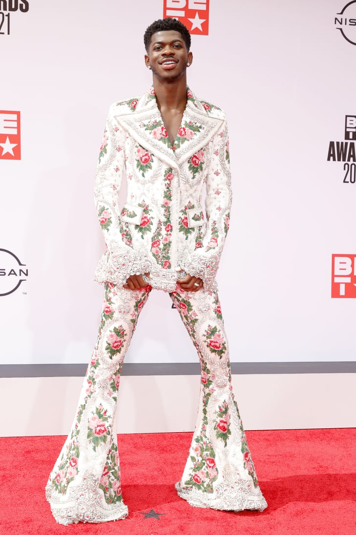 Lil Nas X Changes From a Dress to Pantsuit at the BET Awards | POPSUGAR ...
