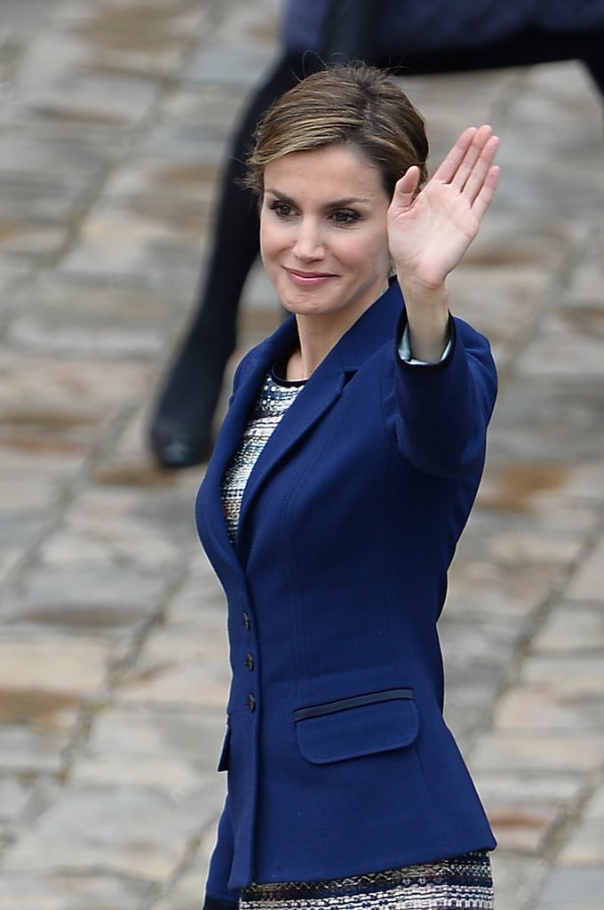 King Felipe VI and Queen Letizia in France March 2015