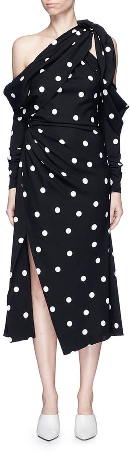 Monse Polka-Dot Dress