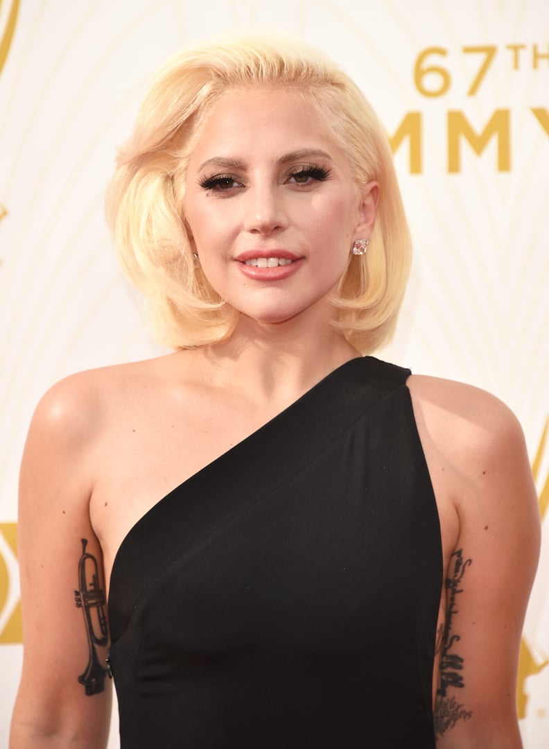 Lady Gaga at the Emmys 2015