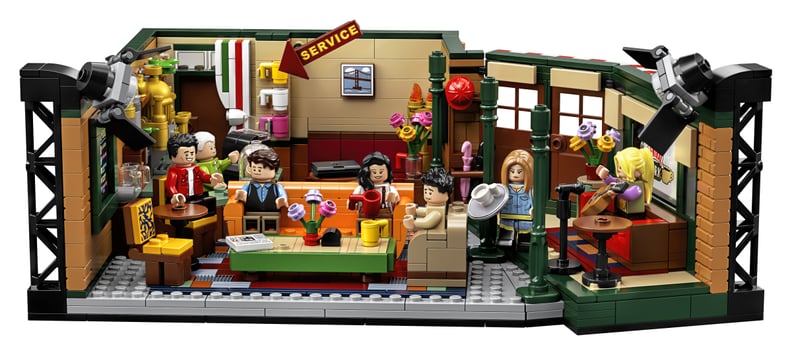 The Full Friends Central Perk Lego Set From the Front