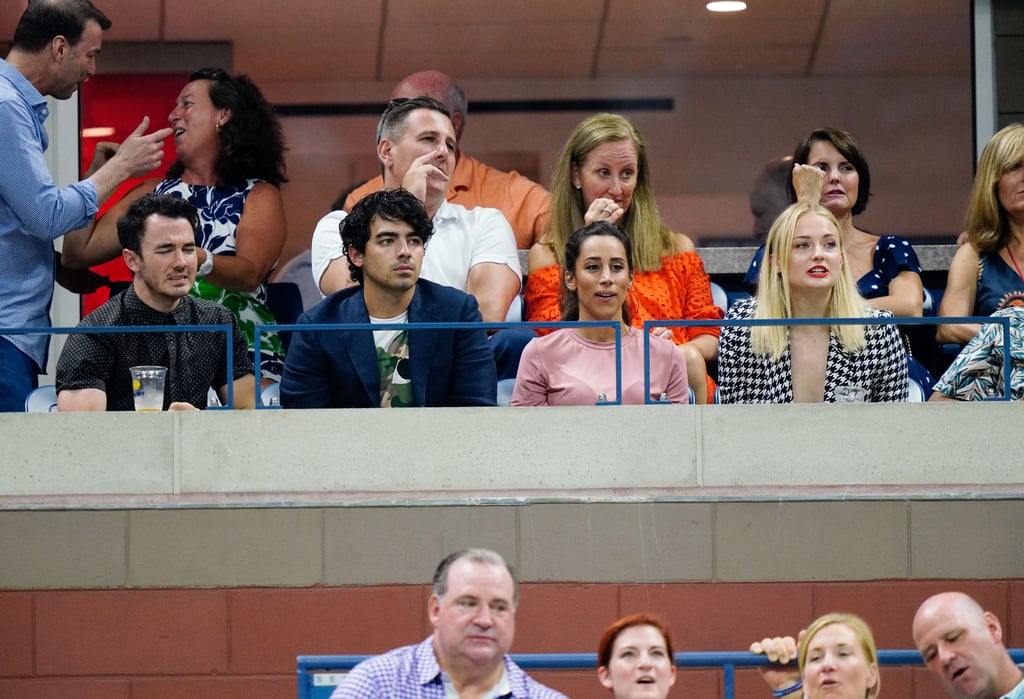 Sophie Turner and Joe Jonas at the US Open September 2018