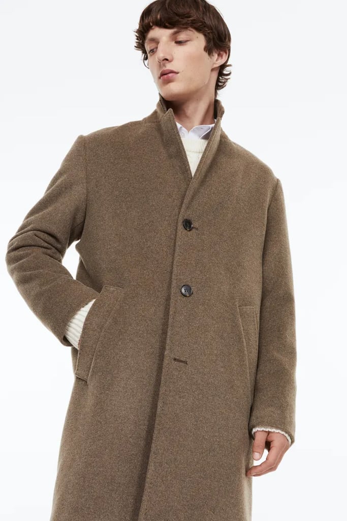 Best Relaxed-Fit Peacoat For Men: H&M Essentials No 1: The Coat