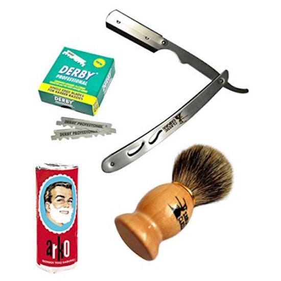 Classic Samurai Men Premium Shaving Set  ($24)