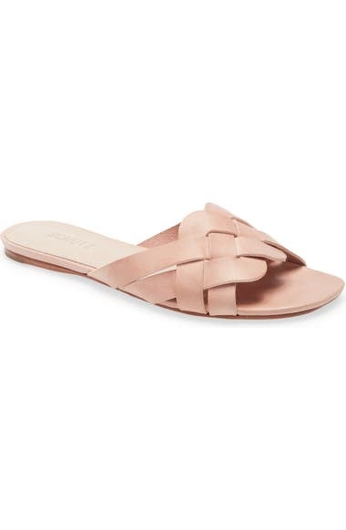 Schutz Tari Braided Slide Sandal