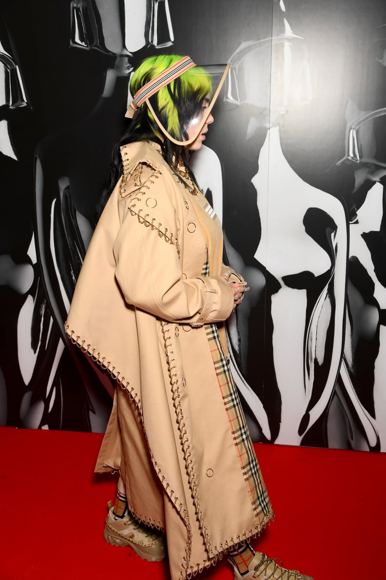 Billie Eilish Wears Custom Burberry at the 2020 BRIT Awards