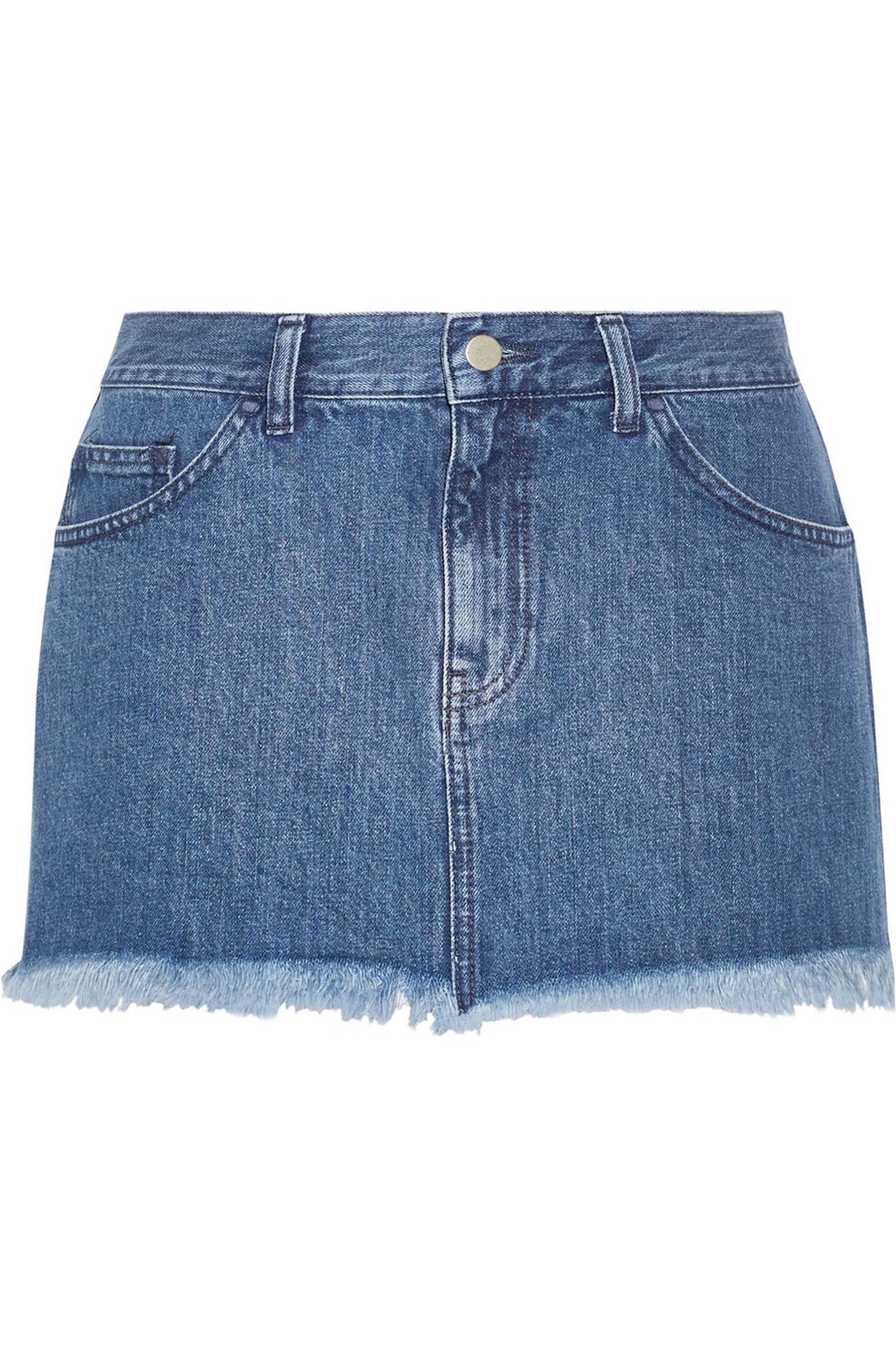 Kendall Jenner's Short Denim Skirt | POPSUGAR Fashion