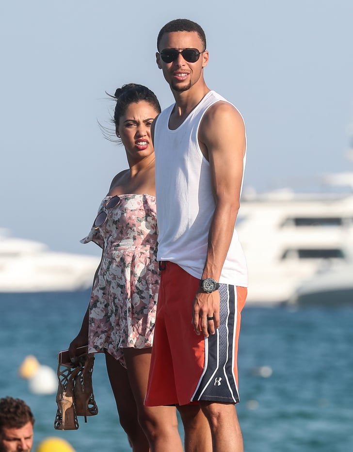 Ayesha and Stephen Curry in St. Tropez July 2016 | Pictures | POPSUGAR