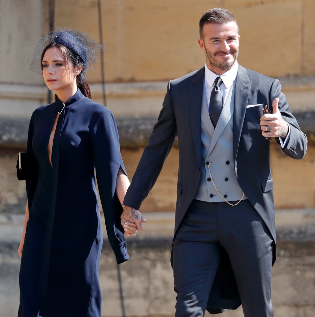 Victoria and David Beckham Royal Wedding Outfits Competition