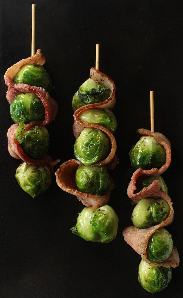 Bacon and Brussels Skewers