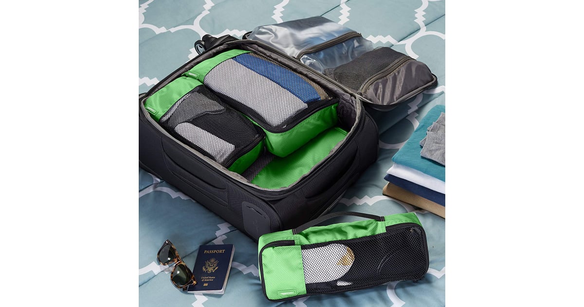 AmazonBasics 4Piece Packing Cube Set Best Travel Products From Amazon POPSUGAR Smart Living