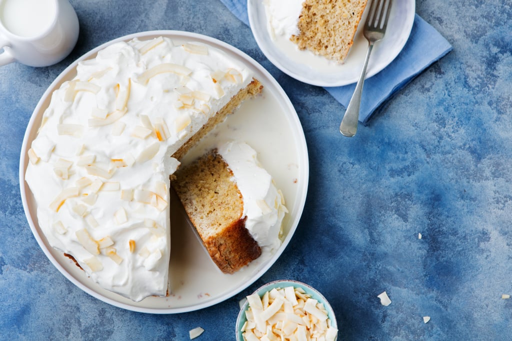 Tres Leches de Coco (Coconut Tres Leches Cake)