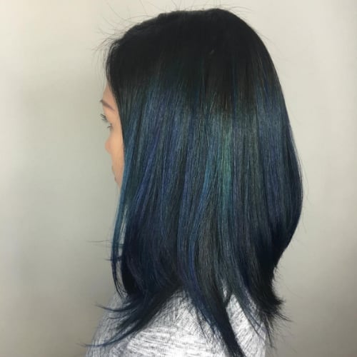 Peacock Hair Color Trend