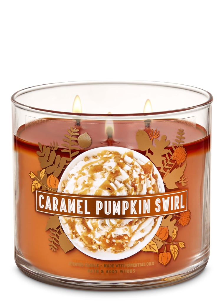 Bath and Body Works Caramel Pumpkin Swirl 3-Wick Candle