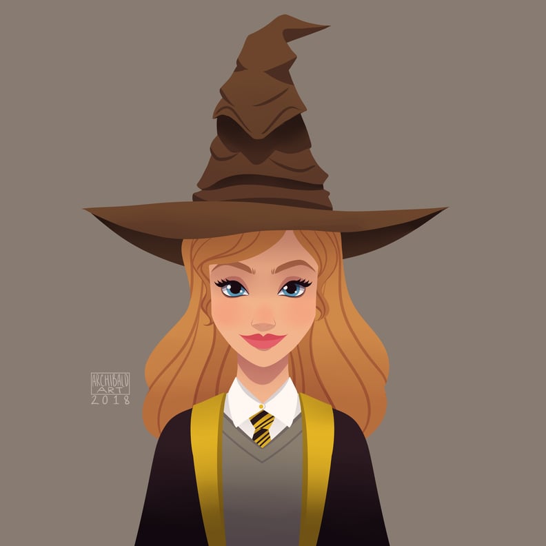 Cinderella as a Hufflepuff