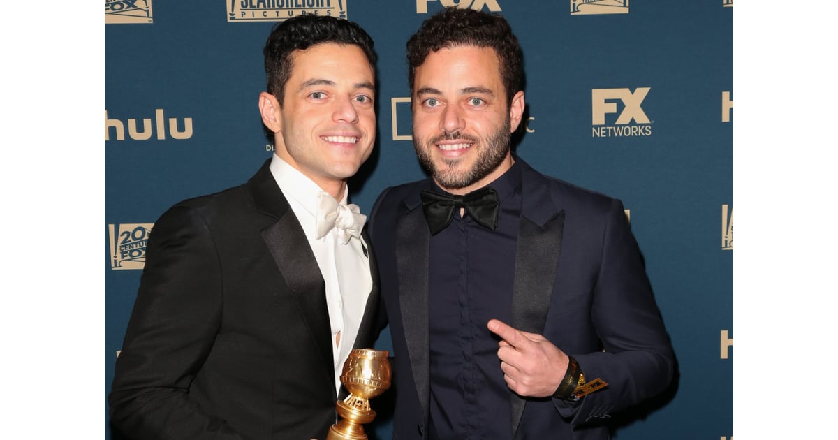 They Had Us Seeing Double at the Golden Globe Awards in 2019 | Rami ...