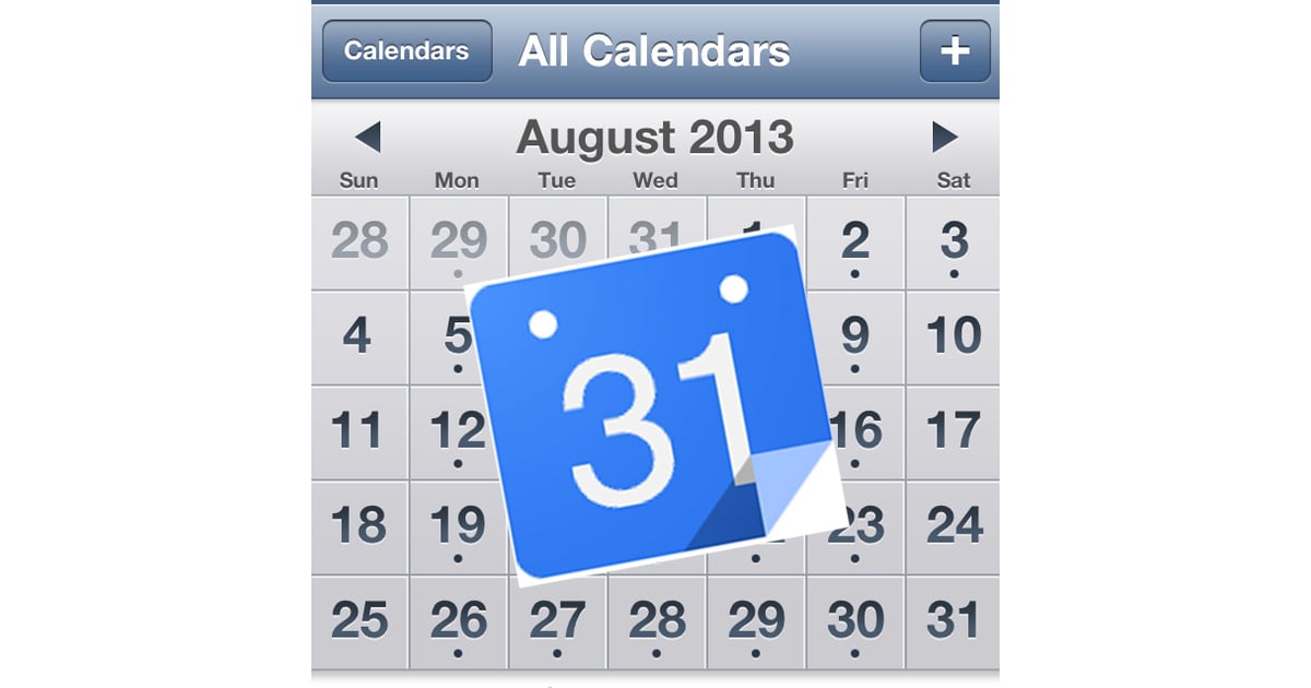 How to Sync Google Calendar to iPhone POPSUGAR Tech