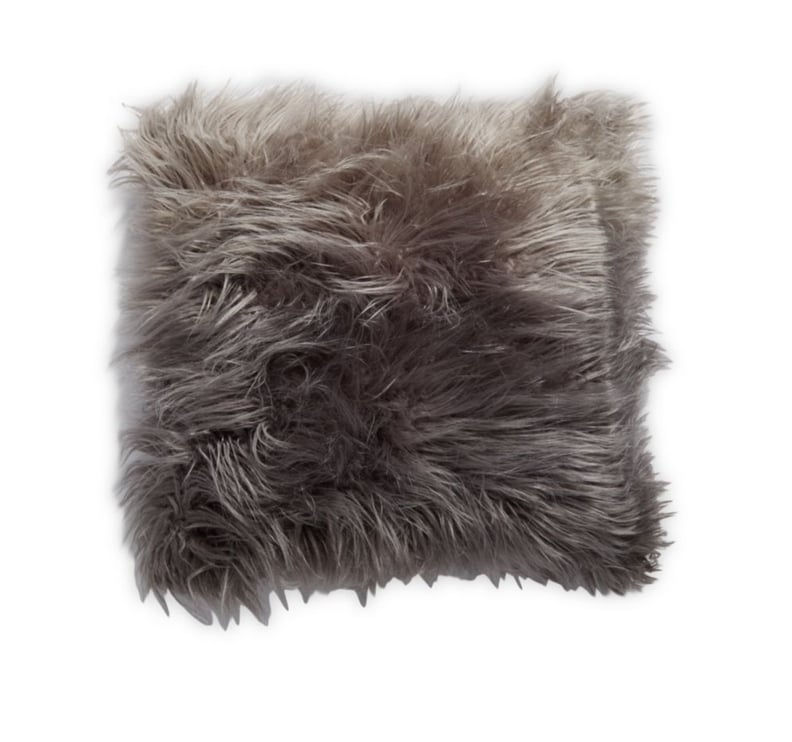 Thro Faux Fur Throw Pillow