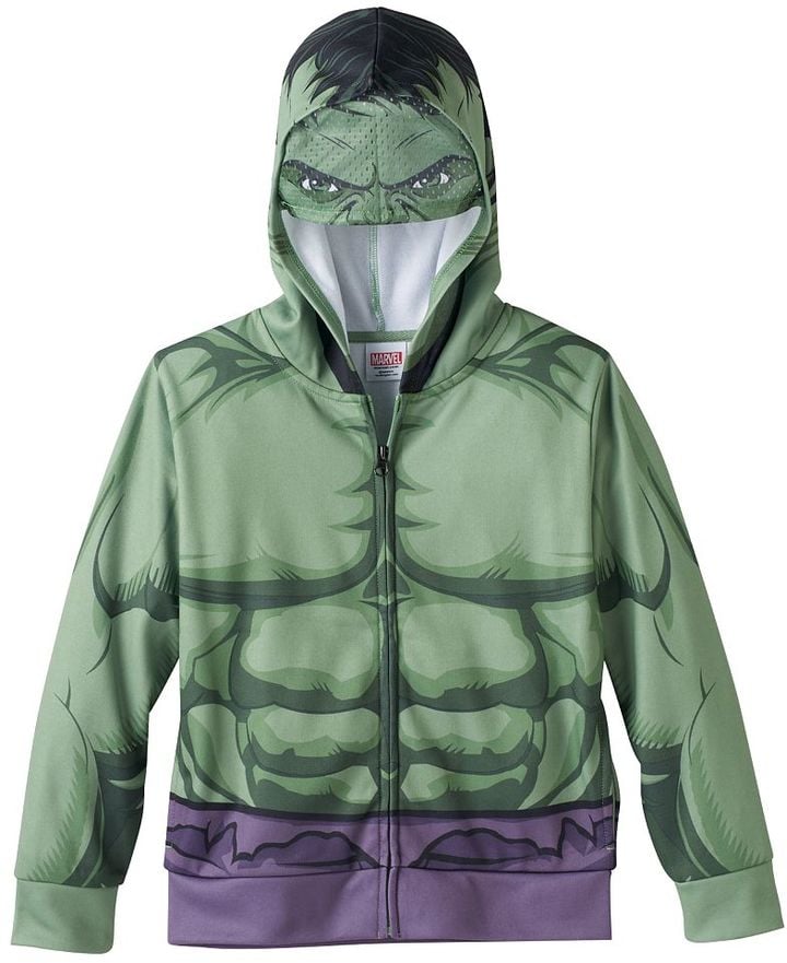 Marvel Hulk Fleece-Lined Costume Hoodie