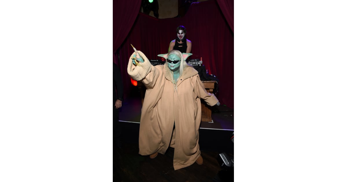 Lizzo as Baby Yoda From The Mandalorian The Best Celebrity Halloween