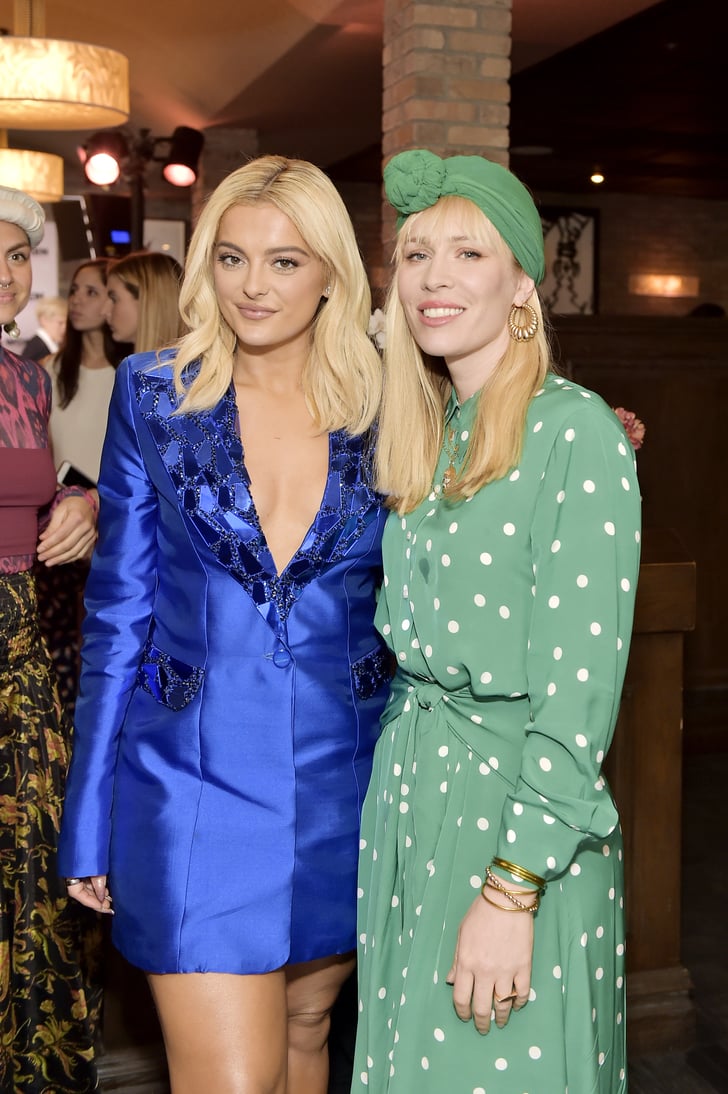 Bebe Rexha and Natasha Bedingfield at the 2020 Women in Harmony Brunch