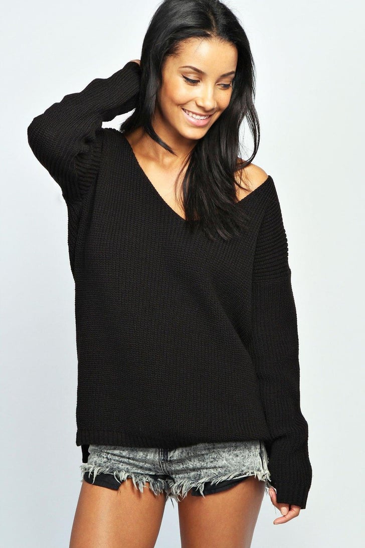 Boohoo Sweater | Transitional Sweaters For Fall | POPSUGAR Fashion Photo 14
