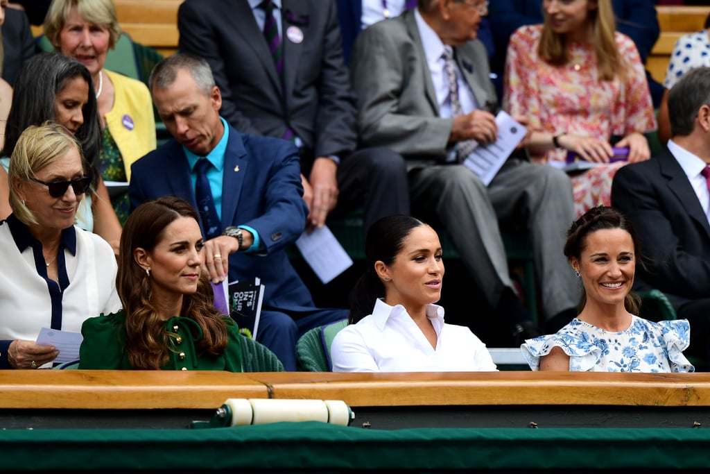 Meghan Markle and Kate Middleton at Wimbledon 2019 Pictures