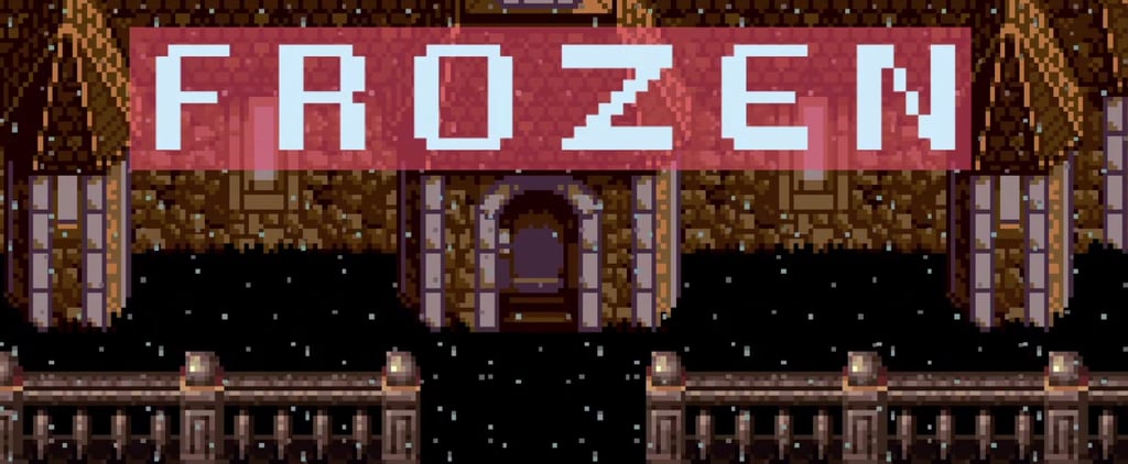 8-Bit Frozen Video Game