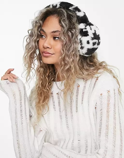 ASOS Design Faux Fur Ear Muffs