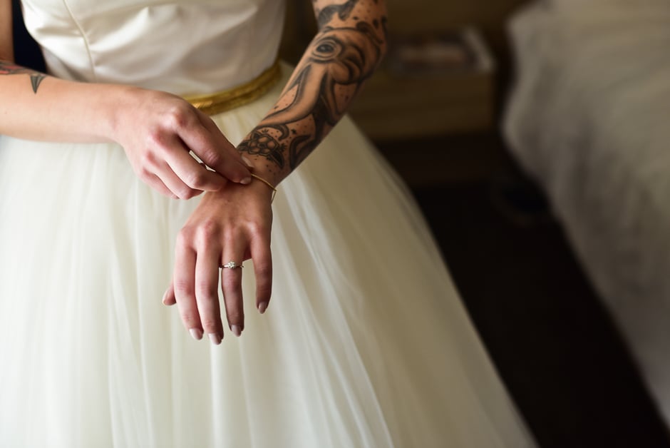 Tropical Las Vegas Wedding