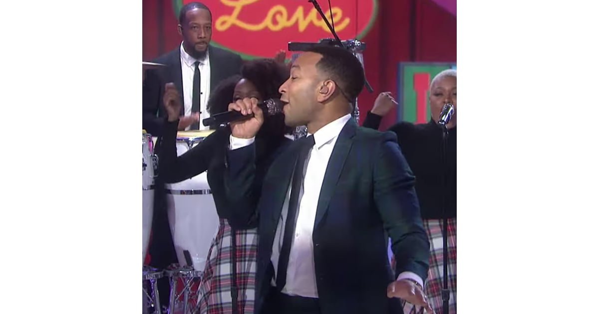 John Legend Singing Bring Me Love On The Today Show Video Popsugar Celebrity Australia