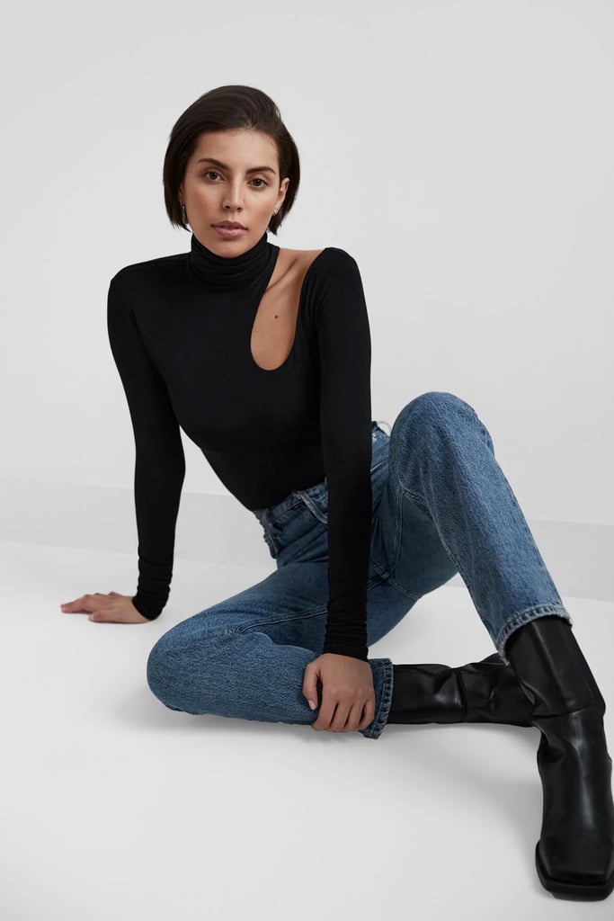Long Asymmetrical Top: Marcella NYC Allegra Top