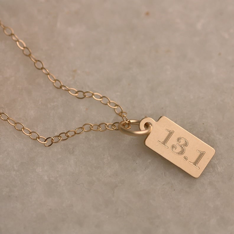 Erica Sara 13.1 Mini Tag Necklace