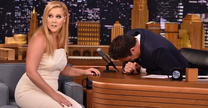 Amy Schumer Emotional Interview With Jimmy Fallon Video Popsugar